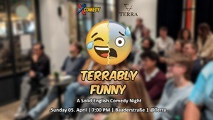 Terrably Funny! English Comedy Night @Terra