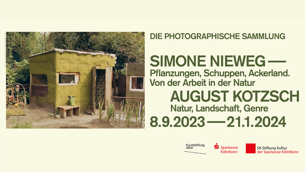 Eröffnung: Simone Nieweg - Pflanzungen, Schuppen, Ackerland. August Kotzsch - Natur, Landschaft, Genre.