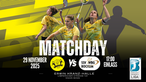 1. BC Beuel vs SSV WBG Bochum | 2. Badminton Bundesliga