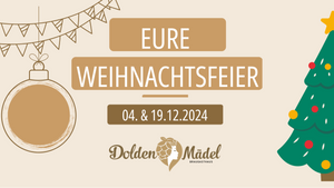 Weihnachtsfeier im Dolden Mädel