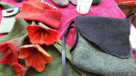 Filzwerkstatt am Mittwoch