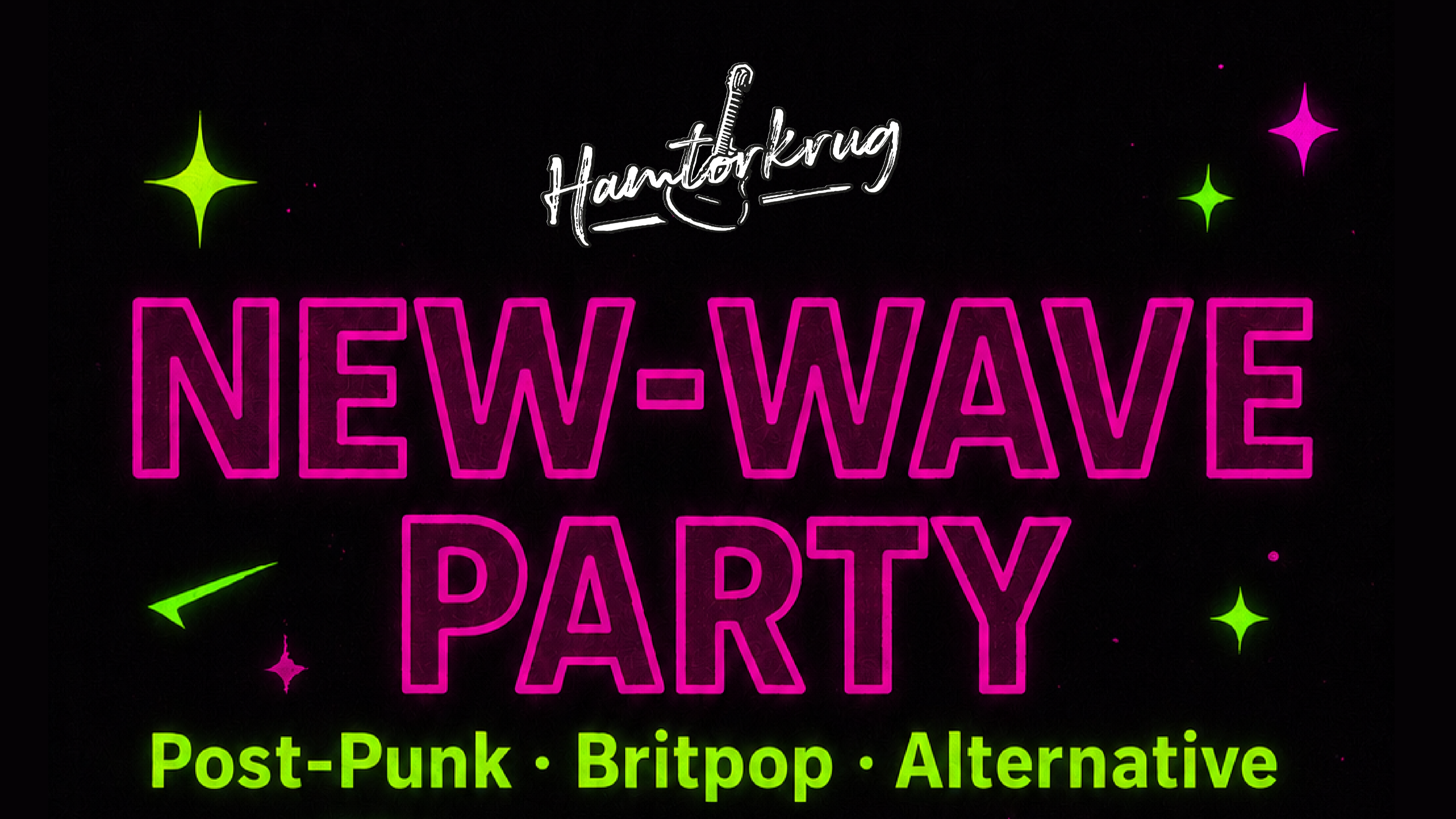 New Wave Party mit DJ Frank im Hamtorkrug!
