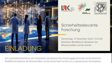 Sicherheitsrelevante Forschung – Wie wirkt die Zeitenwende auf die Wissenschaft in NRW?