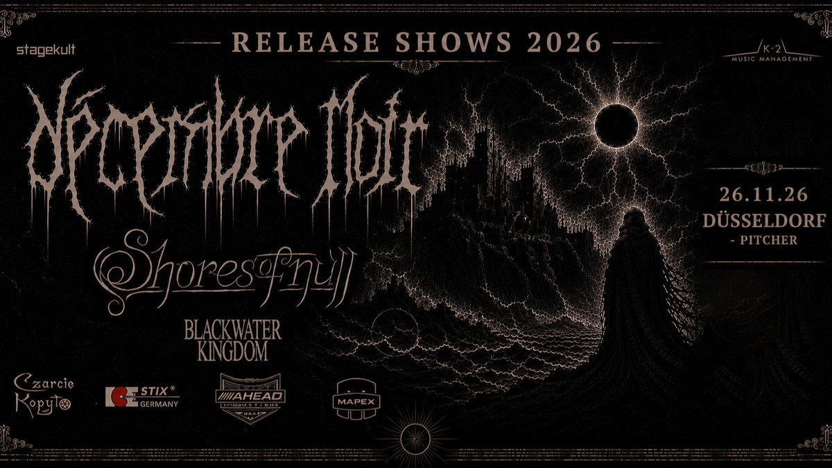 DÉCEMBRE NOIR + SHORES OF NULL + BLACKWATER KINGDOM