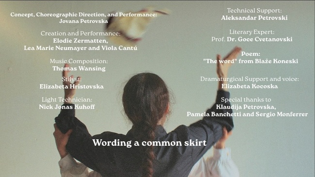 Wording a common skirt