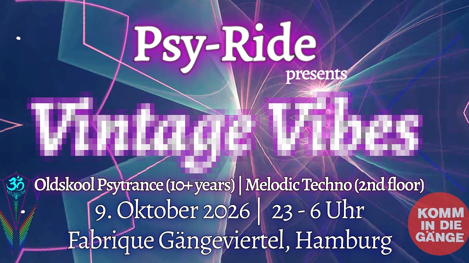 Psy-Ride: Vintage Vibes