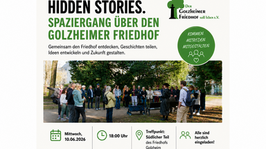 Hidden Stories: Spaziergang über den Golzheimer Friedhof