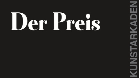 Artist Talk: Der Preis