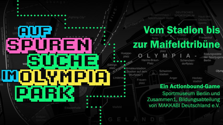 Auf Spurensuche im Olympiapark – vom Stadion bis zur Maifeldtribüne: Ein Actionbound-Game
