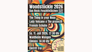 Woodstöckle 2026 - Das Rock Festivälchen in Stuttgart-Wangen
