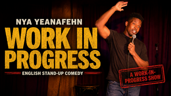 Work in Progress with Nya | New Material English Stand Up Comedy in Berlin