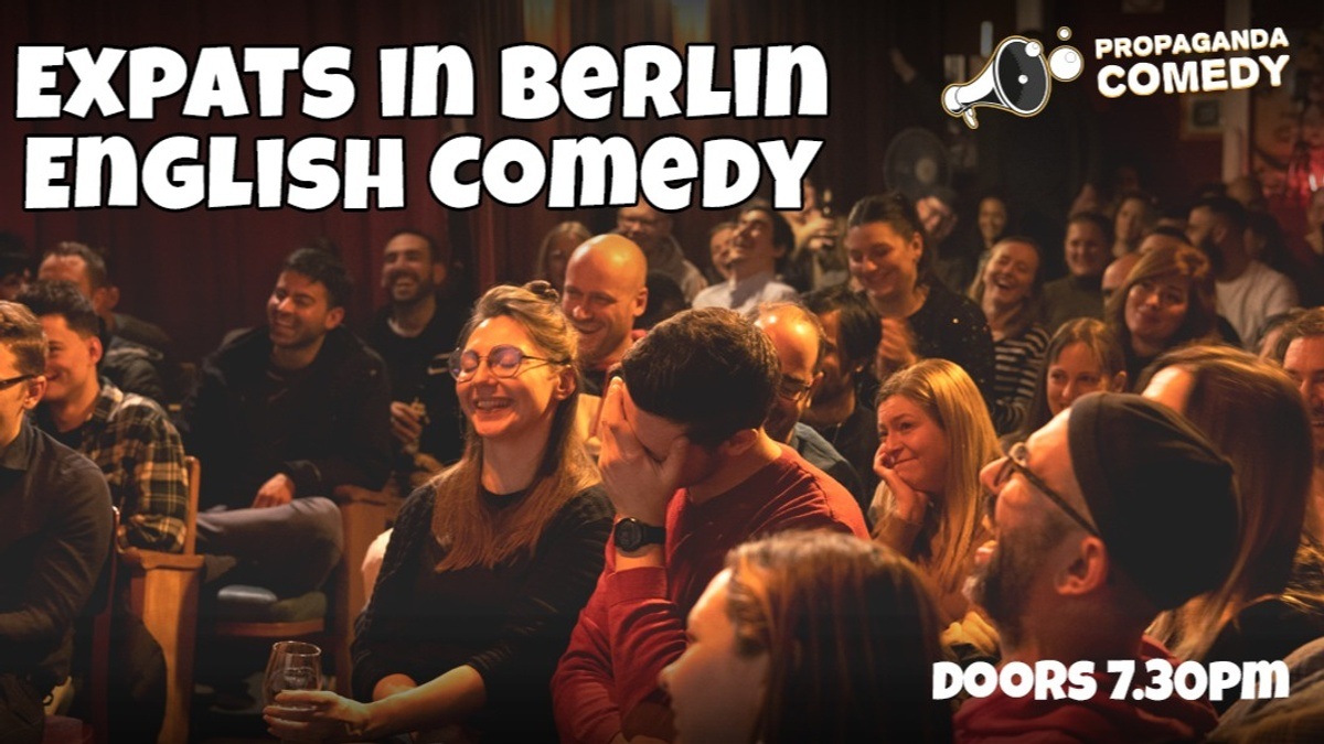 EXPATS in Berlin Comedy Show (+ FREE Shots)