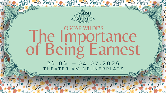 THE IMPORTANCE OF BEING EARNEST