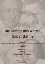 Erdal Sahin Konzert // Die Stimme des Wortes – Gedanken & Visionen