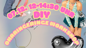 DIY Ohrringe Workshop Wintermarkt edition