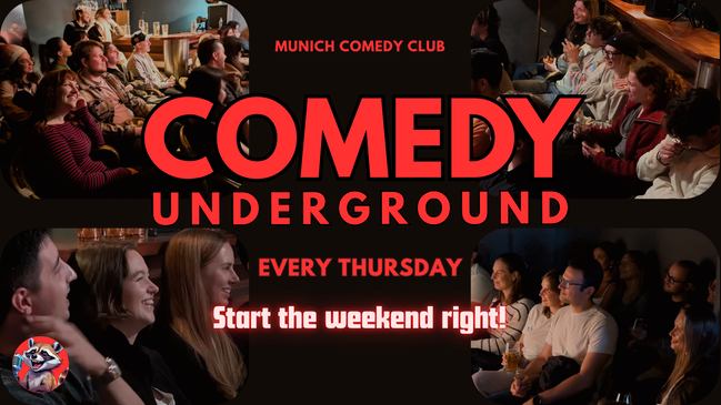 Comedy Underground - English Standup Comedy Show in Munich