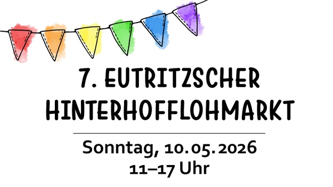 7. Eutritzscher Hinterhofflohmarkt