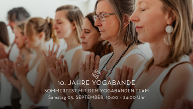10. Geburtstag Yogabande