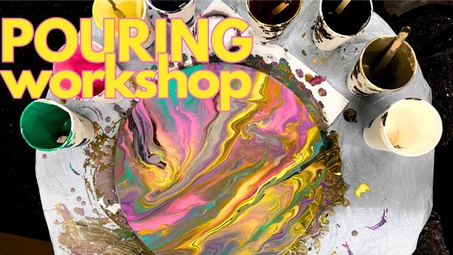 Acrylic Pouring Workshop I Flow Your Art I Malworkshop