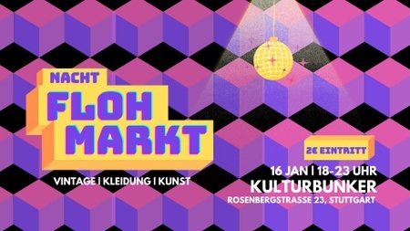 Nachtflohmarkt im Kulturbunker