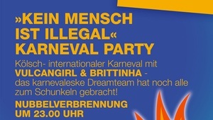 keine jeck es illejal - Karneval in der Asimmetric