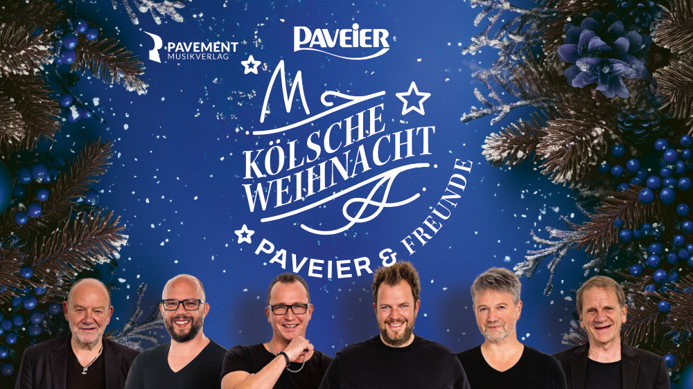 Titelbild der Veranstaltung Kölsche Weihnacht - Paveier & Freunde 2026
