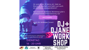 DJ/DJane Workshop für 12-19 Jährige