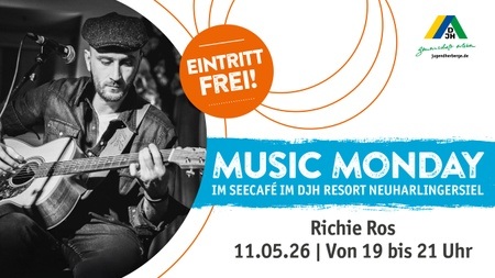 Richie Ros zum Music Monday im Seecafé im DJH Resort