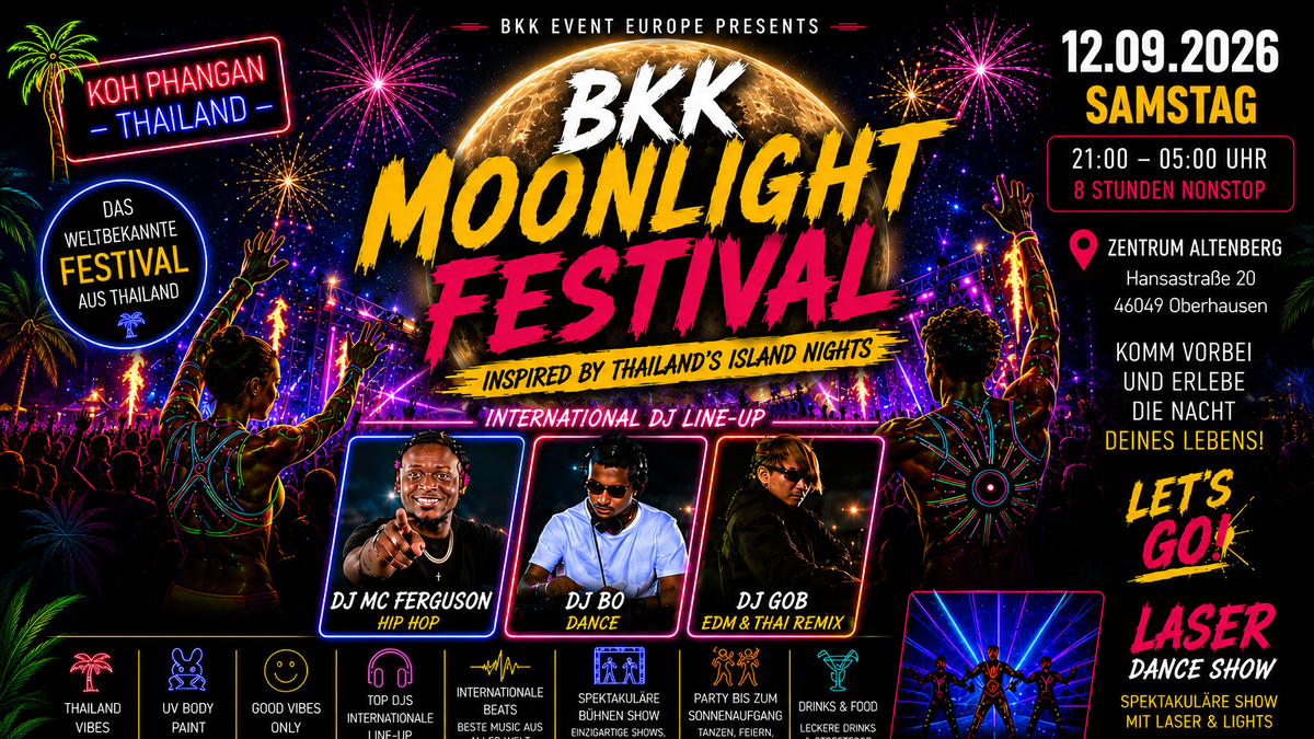 BKK Moonlight Party -Internationale DJs-