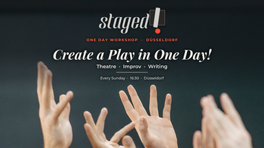 Create a Play in One Day! English Theatre, Improv & Writing Workshop - STAGED!