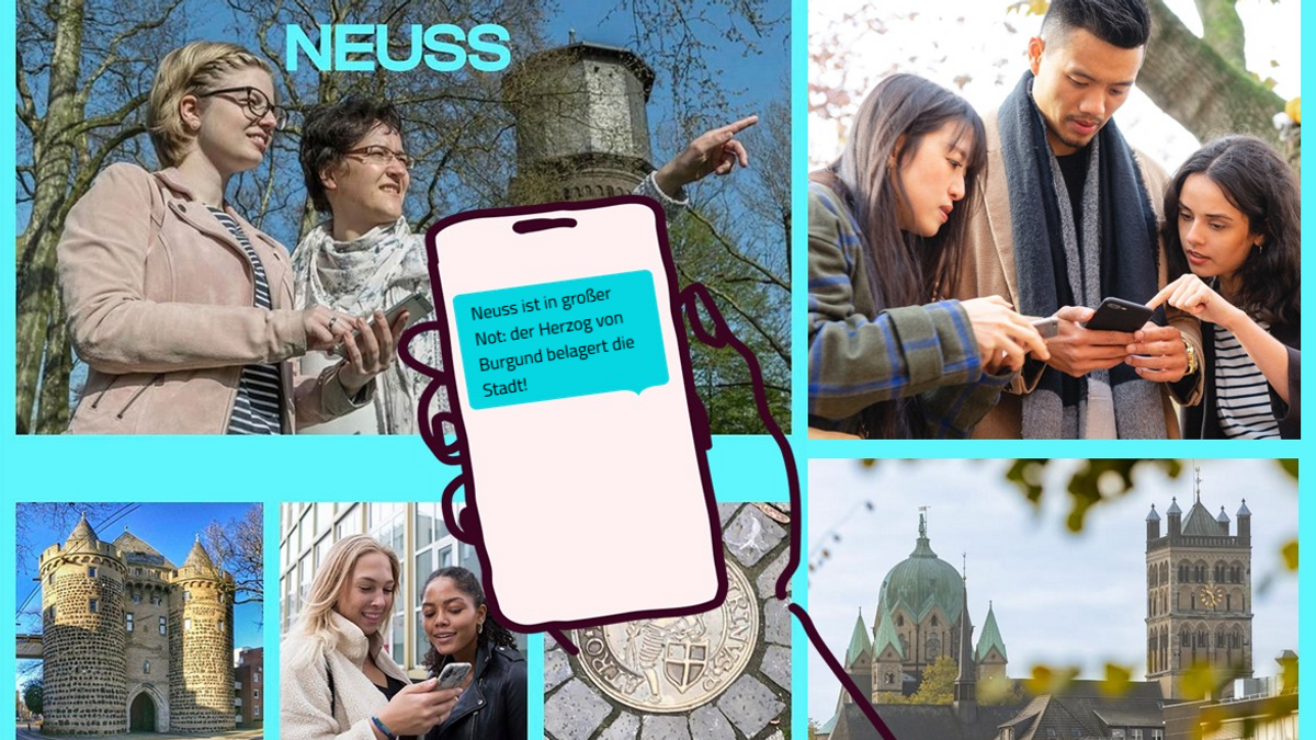 Rätseltour "Der Kampf um Neuss" planlos.in Neuss