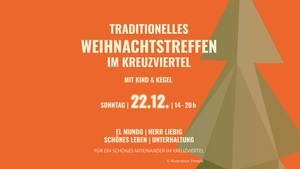 Traditionelles Weihnachtstreffen im Kreuzviertel mit Kind und Kegel