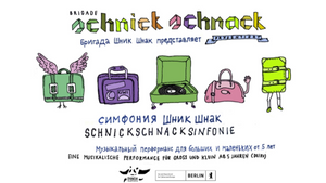 ‘Schnickschnack Sinfonie’ – eine musikalische Performance für Groß und Klein