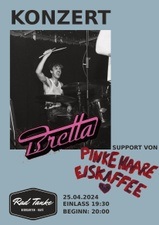Konzert: Bretta + Pink Haare Eiskaffee