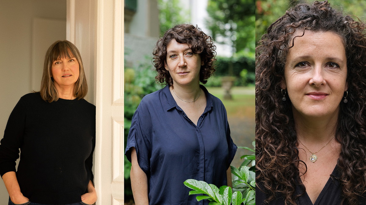 Titelbild der Veranstaltung »Von Aufbrüchen & Anfängen« Franziska Hauser & Annette Selg treffen Lena Gorelik