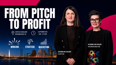 From Pitch to Profit. Investiert wird in Impact.