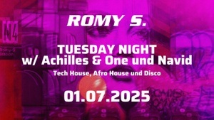 TUESDAY NIGHT at ROMY S.