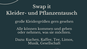Swap it - Kleidertausch