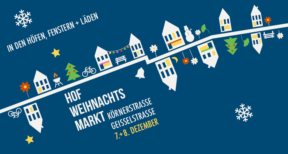 Hofweihnachtsmarkt in der Körnerstraße