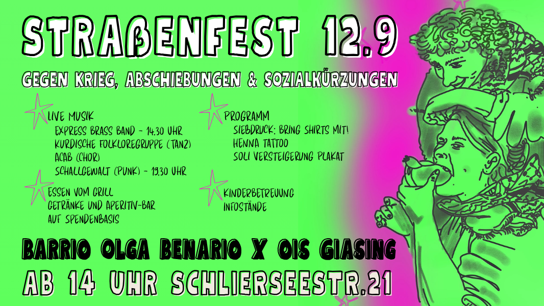 Straßenfest 12.09 mit Ois Giasing