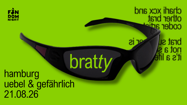bratty • w/ charli xcx & other brat coded artists • hamburg