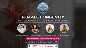 Female Longevity - Spendenevent | Health Meeting Leipzig