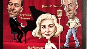 SKURRIL & DREISTIMMIG mit Rita Feldmeier,   Jörg Daniel Heinzmann und  Gisbert-Peter Terhorst