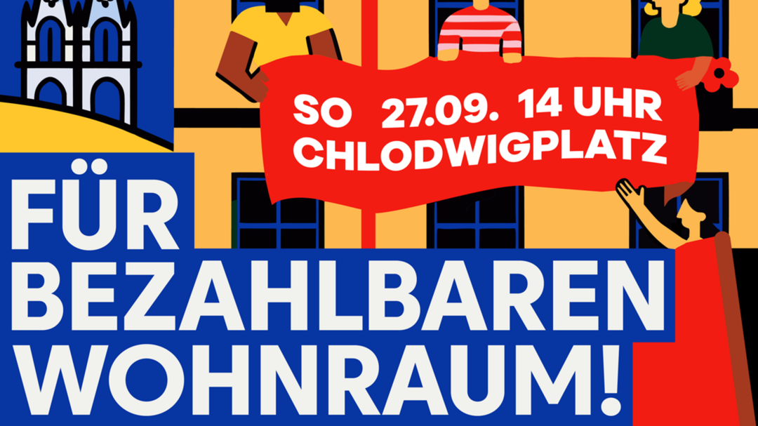 Mieten runter! Demo für bezahlbaren Wohnraum