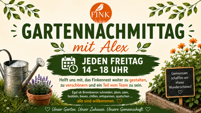 Gartennachmittag im Finkennest Köln-Vogelsang