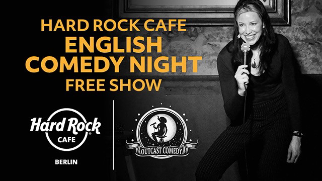 Free English Comedy Show at Hard Rock Cafe Berlin