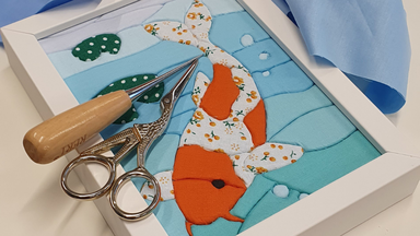 Kinusaiga Workshop – Japanisches Stoffbild