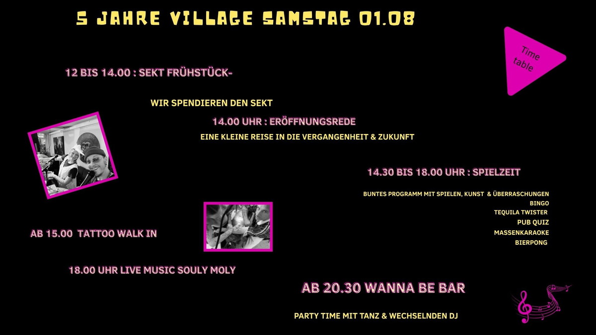 Titelbild der Veranstaltung Geburtstags Party