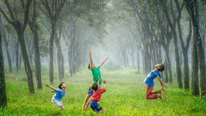 Familienaktion im Klimagarten