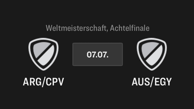 ARG/CPV - AUS/EGY, Achtelfinale, WM 2026